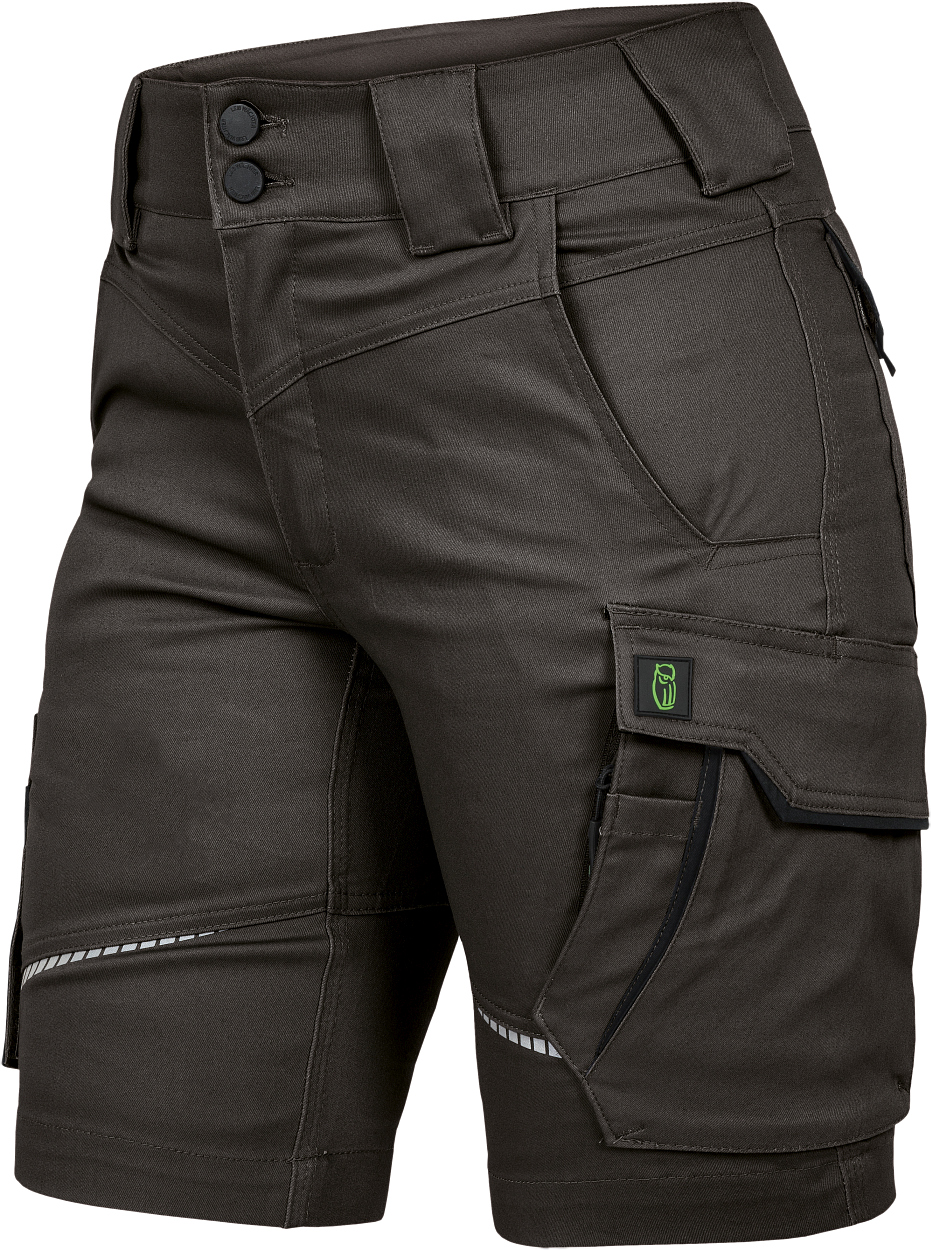 Damen-Shorts FLXDK28 Flex Line in Anthrazit/Schwarz, Gr. 36 von Leibwächter Damen-Shorts FLXDK28 Flex Line in Anthrazit/Schwarz, Gr. 52 von Leibwächter