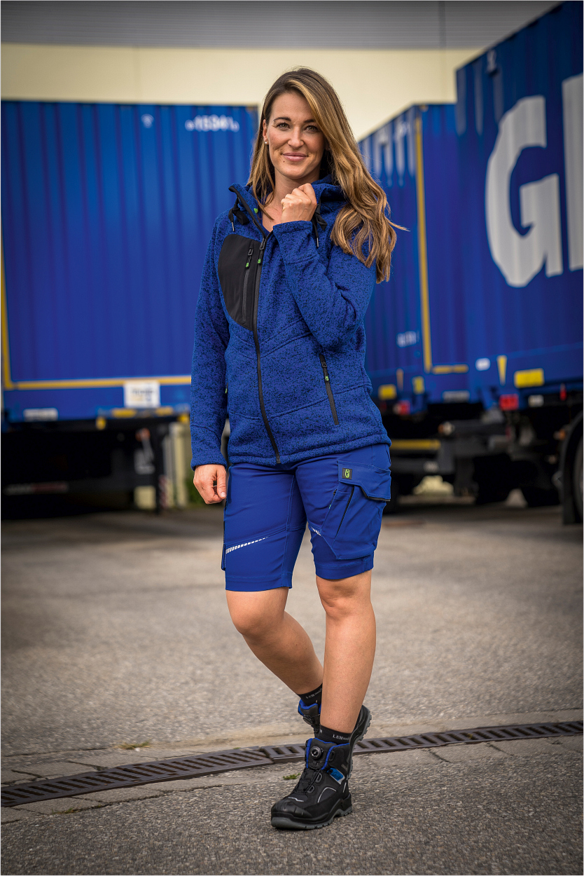 Polar-Fleecejacke Unisex CAFLJ, Gr. 2XL von Leibwächter