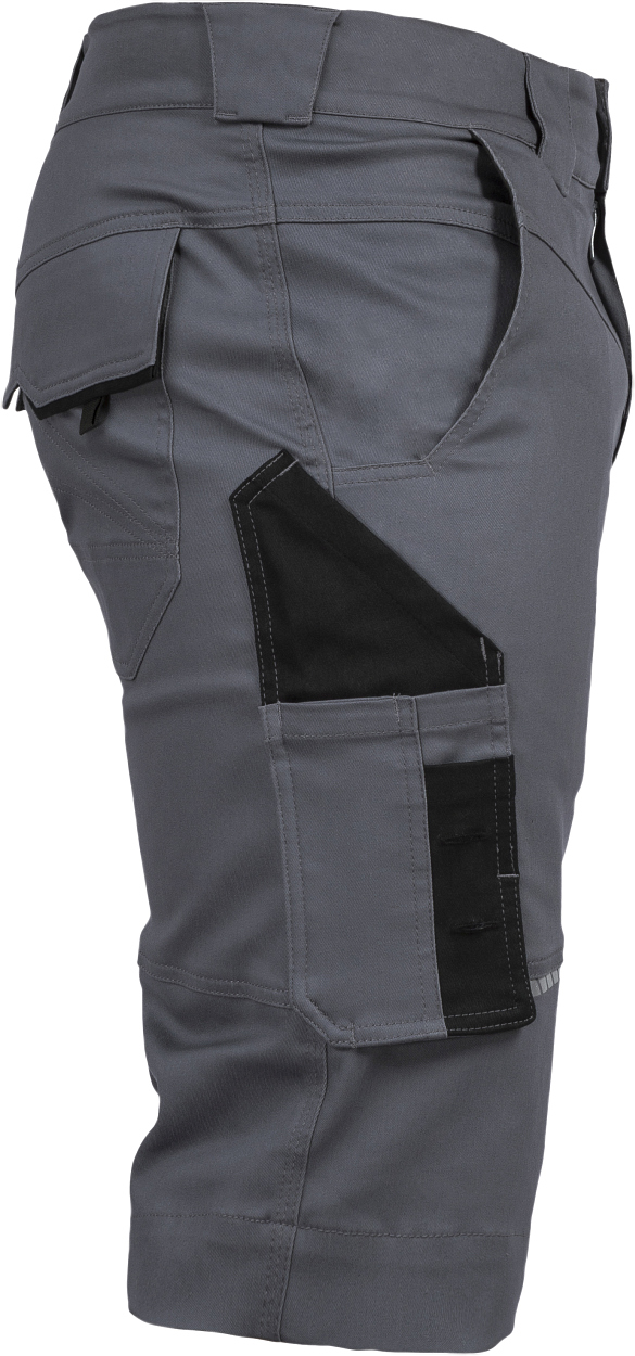 Herren-Shorts Flex Line Grau/Schwarz FLEXK, Gr. 42 von Leibwächter Herren-Shorts Flex Line Grau/Schwarz FLEXK, Gr. 68 von Leibwächter