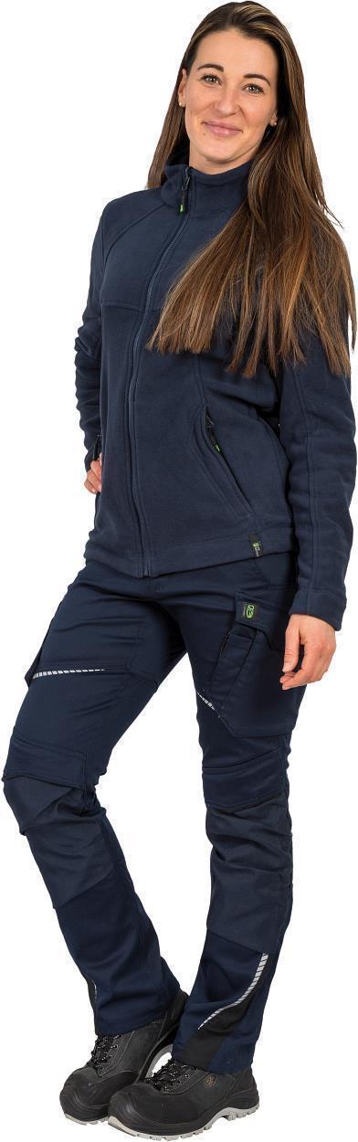 Polar-Fleecejacke Unisex CAFLJ, Gr. 2XL von Leibwächter