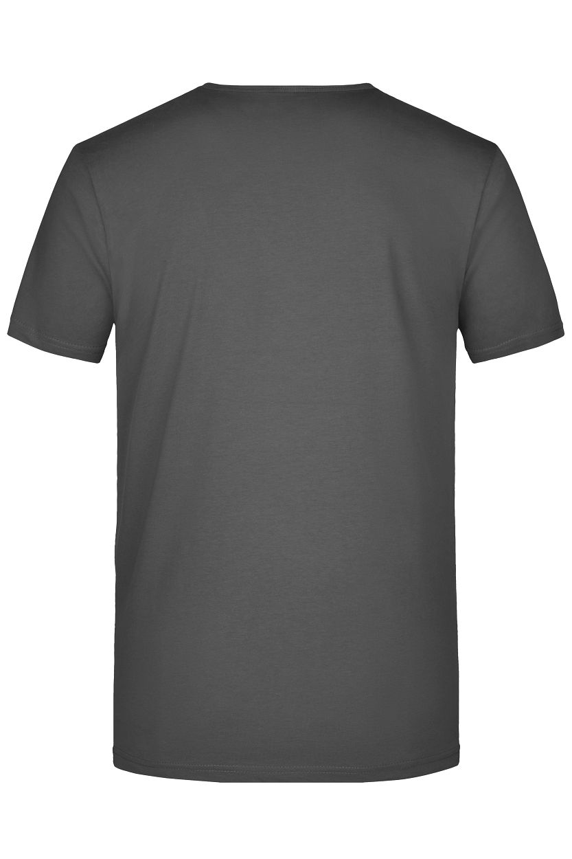 Men's Slim Fit V-T "JN912" in Graphite, Größe 2XL - Daiber