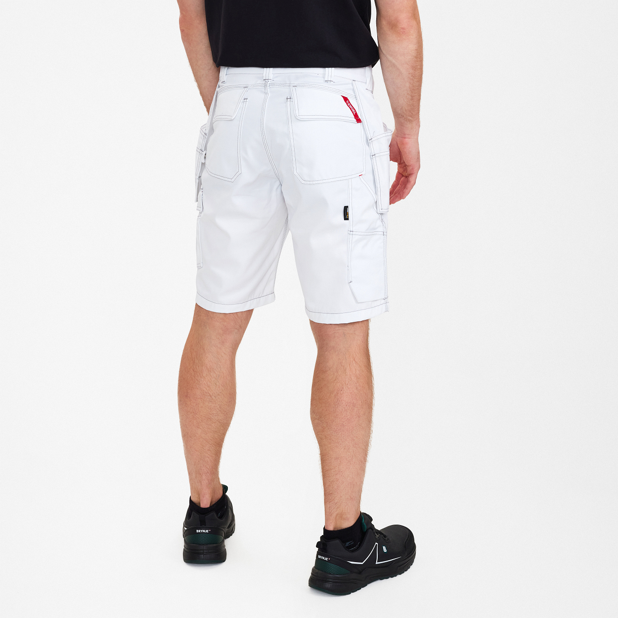 ENGEL Combat Arbeitsshorts mit Holstertaschen in Weiss, Größe 54