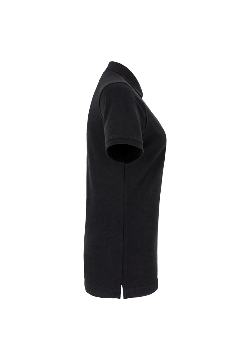 HAKRO 216 Damen Poloshirt MIKRALINAR® in Schwarz, Größe 6XL