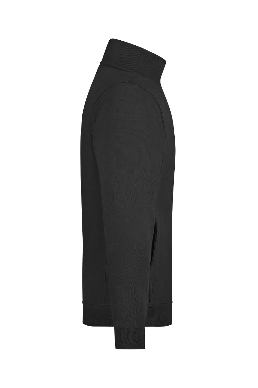 Sweat Jacket "JN058" in Black, Größe 3XL - Daiber