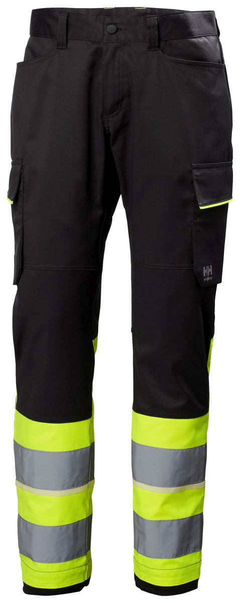 Cargo-Hose Klasse 1 UCME in HI VIS Yellow, Gr. 66 von Helly Hansen Workwear
