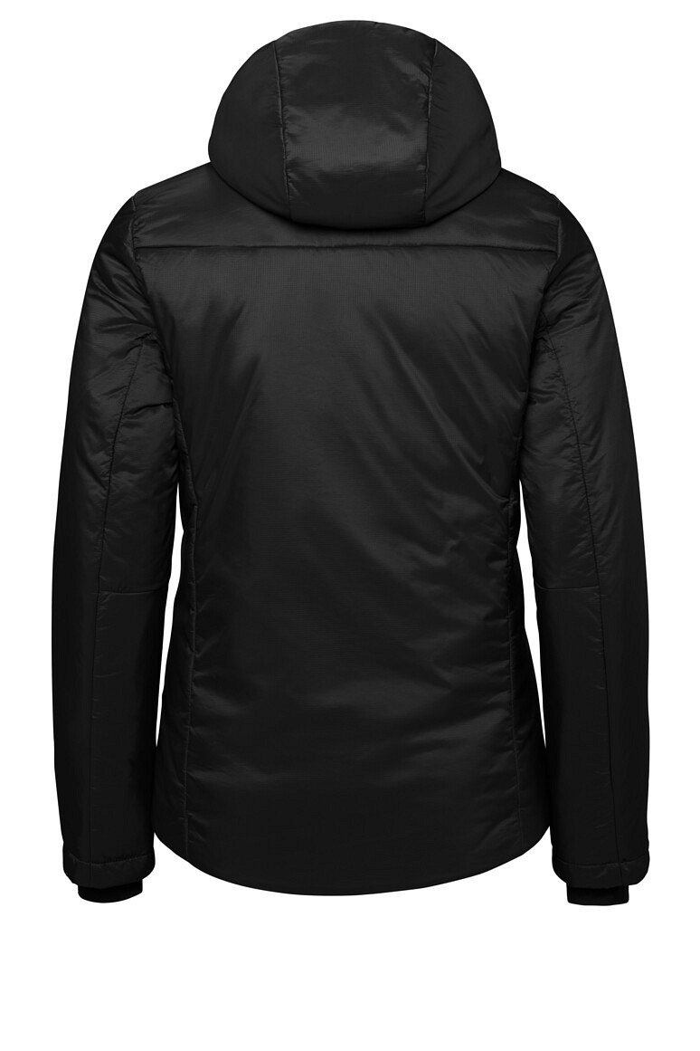 HAKRO 289 Damen Kapuzen Thermo Loftjacke in schwarz, Größe 3XL