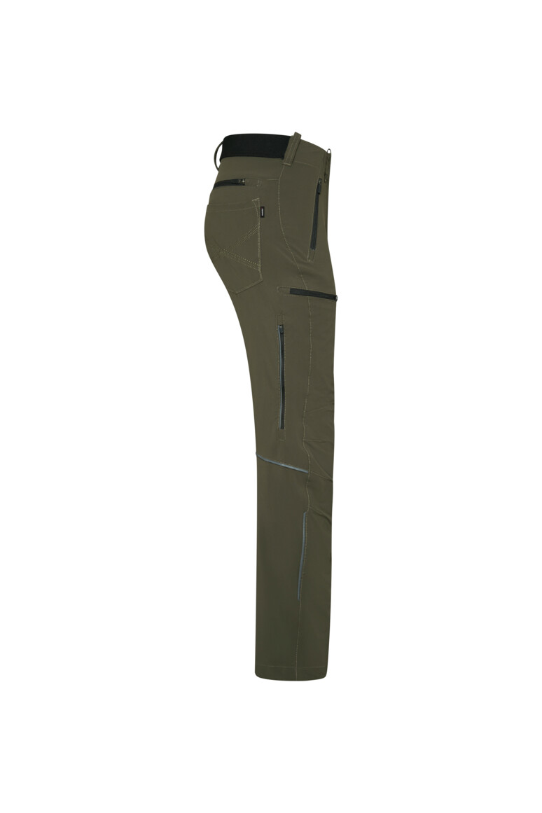 HAKRO 740 DAMEN FUNKTIONSHOSE X-STRETCH in Olive, Größe 3XL