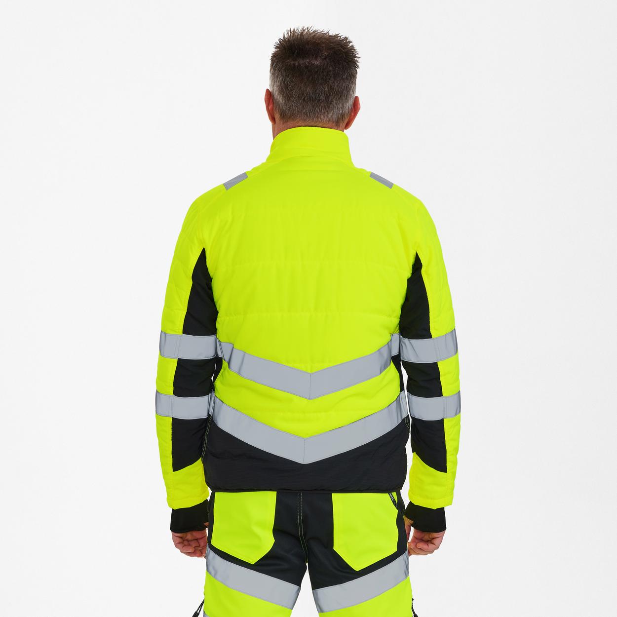 ENGEL Safety Stepp-Jacke in Gelb/Schwarz, Größe XS