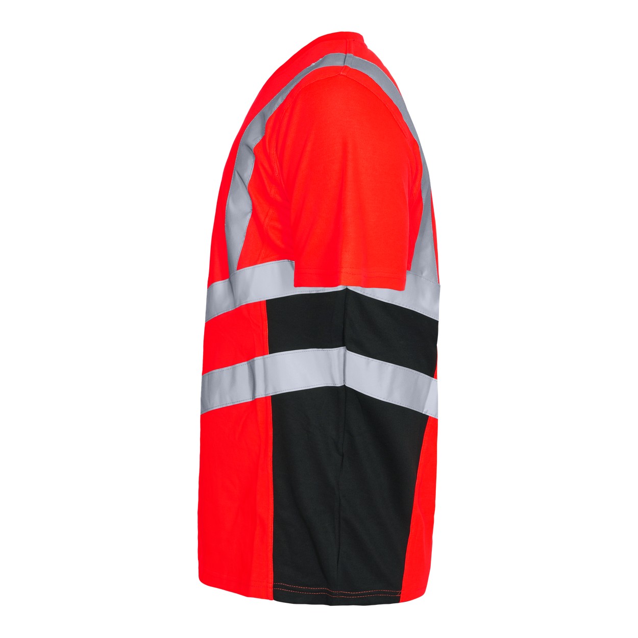 ENGEL Safety T-Shirt in Rot/Schwarz, Größe XS