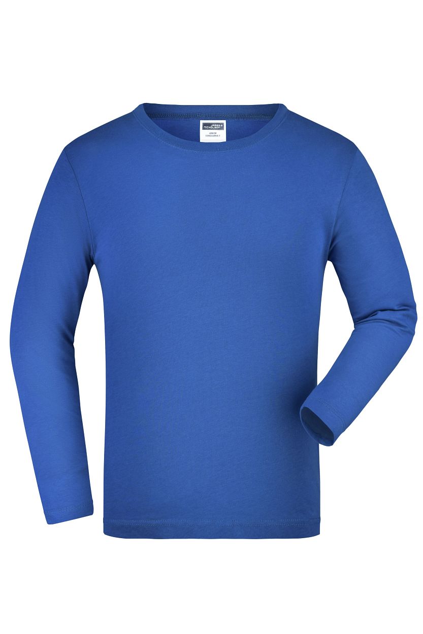 Junior Shirt Long-Sleeved Medium "JN913K" in Royal, Größe 2XL - Daiber