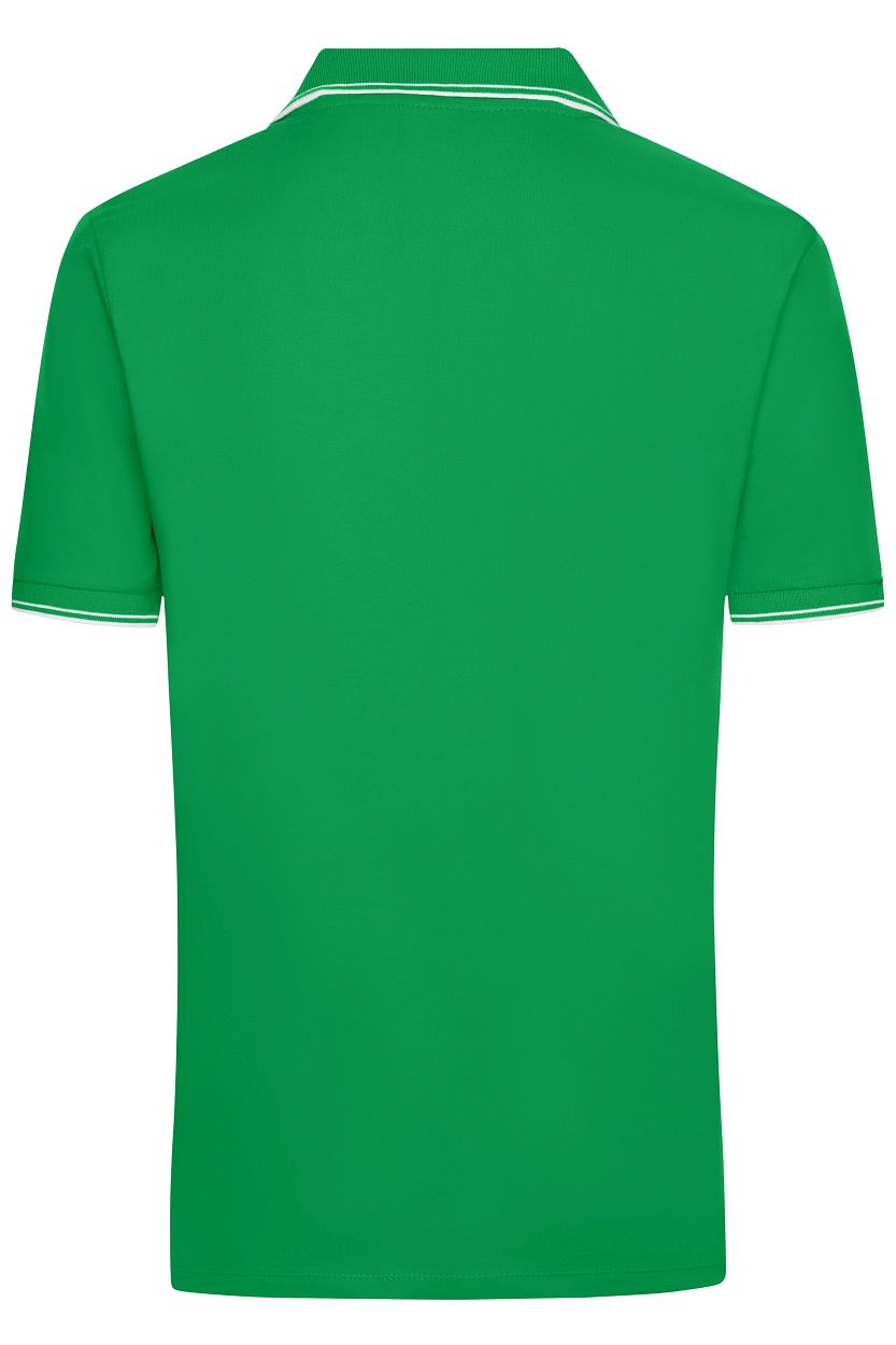 Men's Polo "JN986" in Fern-Green/White, Größe 3XL - Daiber