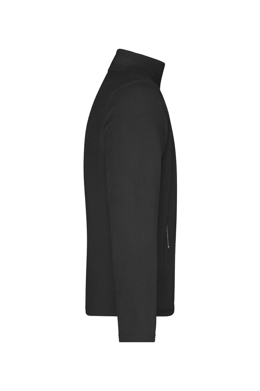 Men's Fleece Jacket "JN782" in Black, Größe 4XL - Daiber
