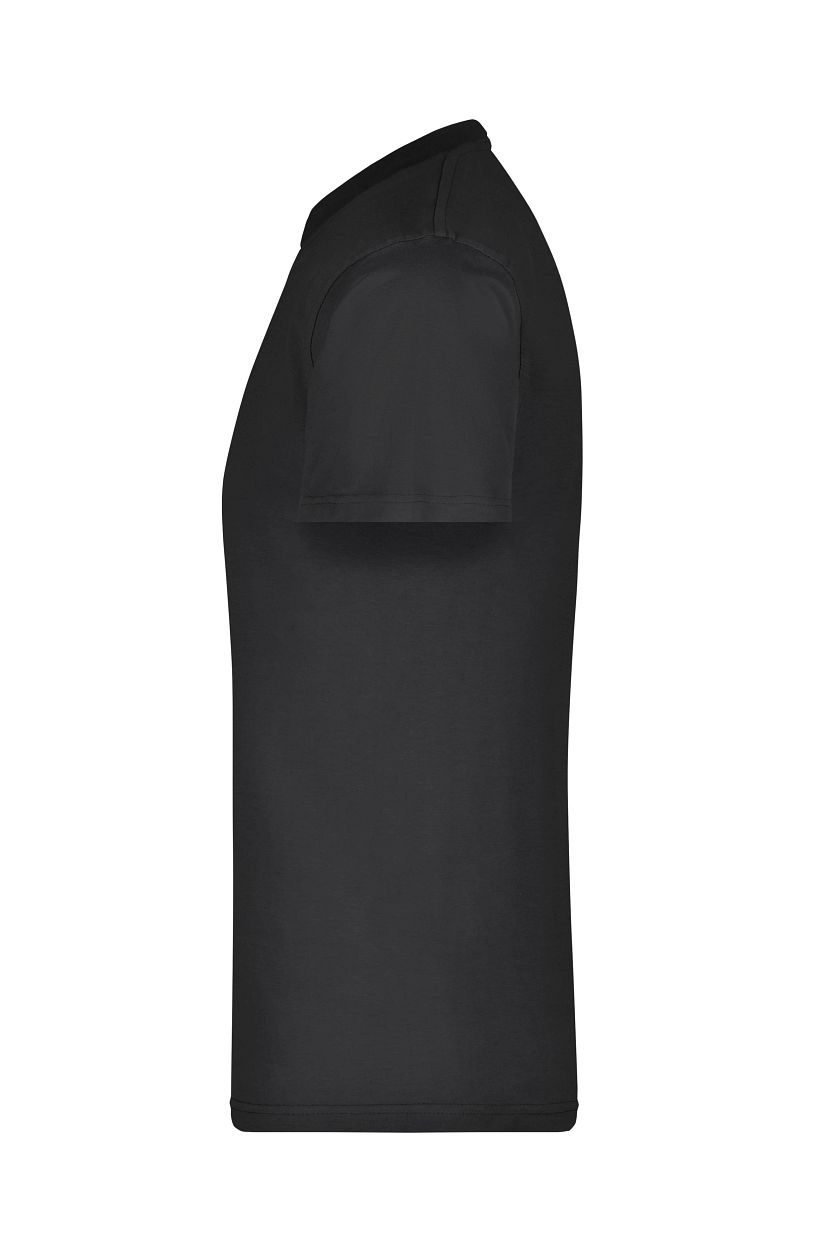 Round-T Heavy (180g/m²) "JN002" in Black, Größe 5XL - Daiber