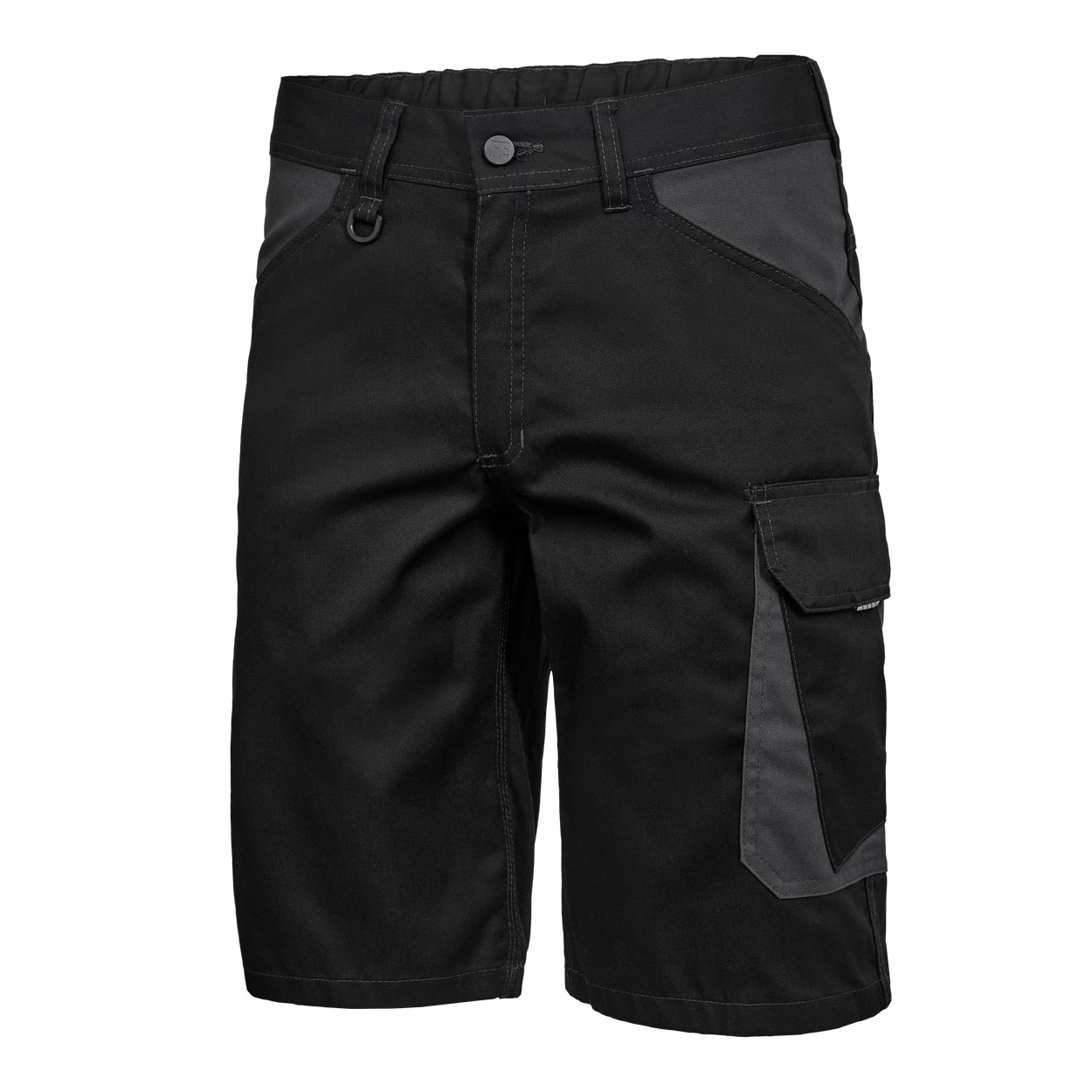 ENGEL Venture Arbeitsshorts in Schwarz/Anthrazit Grau, Größe 54