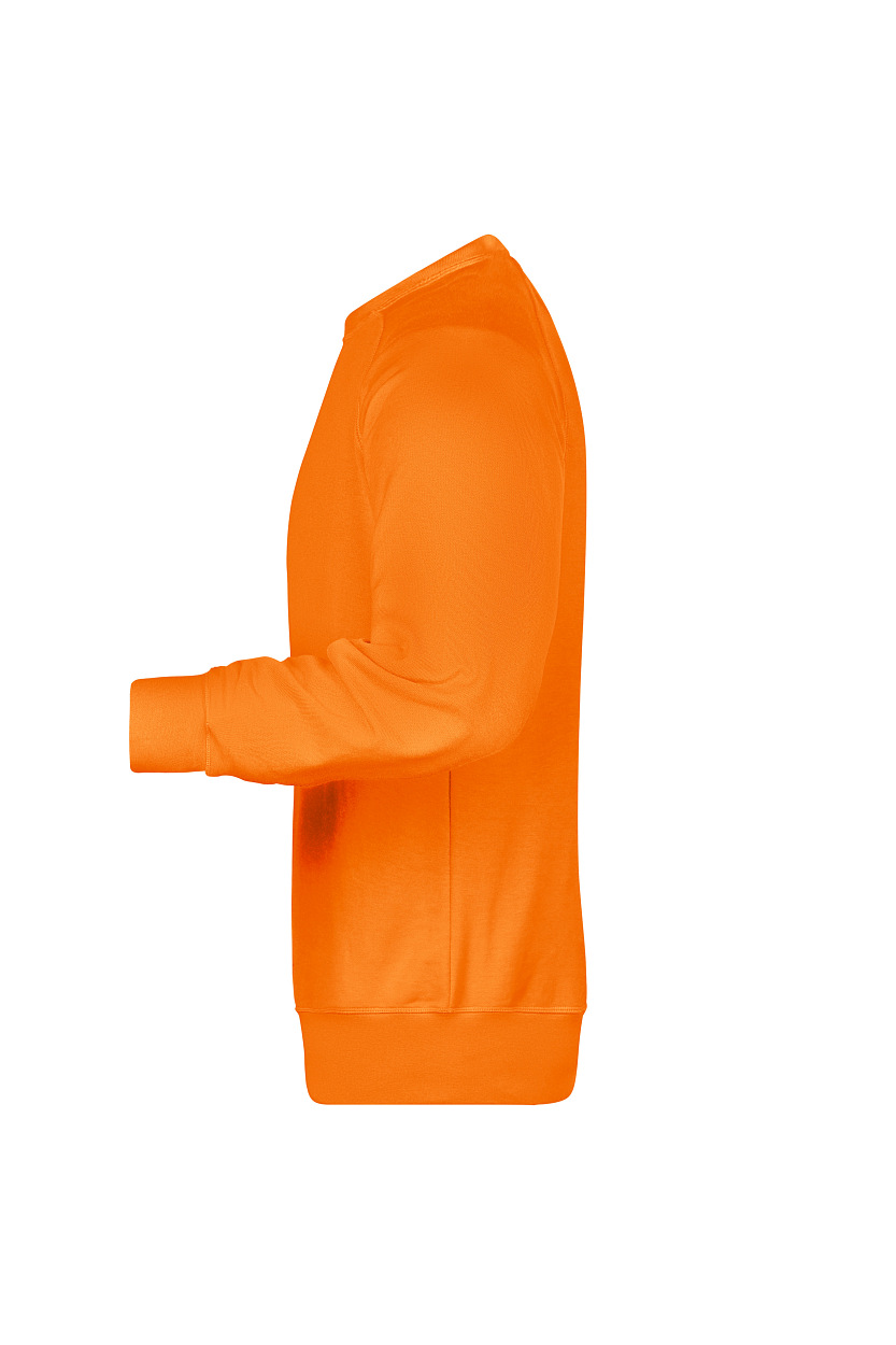 Men's Sweat OCS Blended & RCS "8022" in Orange, Größe 5XL - Daiber