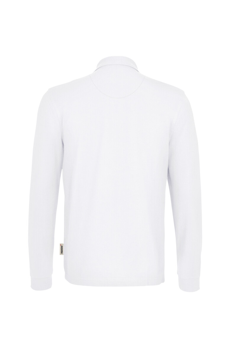 HAKRO Longsleeve-Poloshirt MIKRALINAR® in Weinrot, Größe 6XL