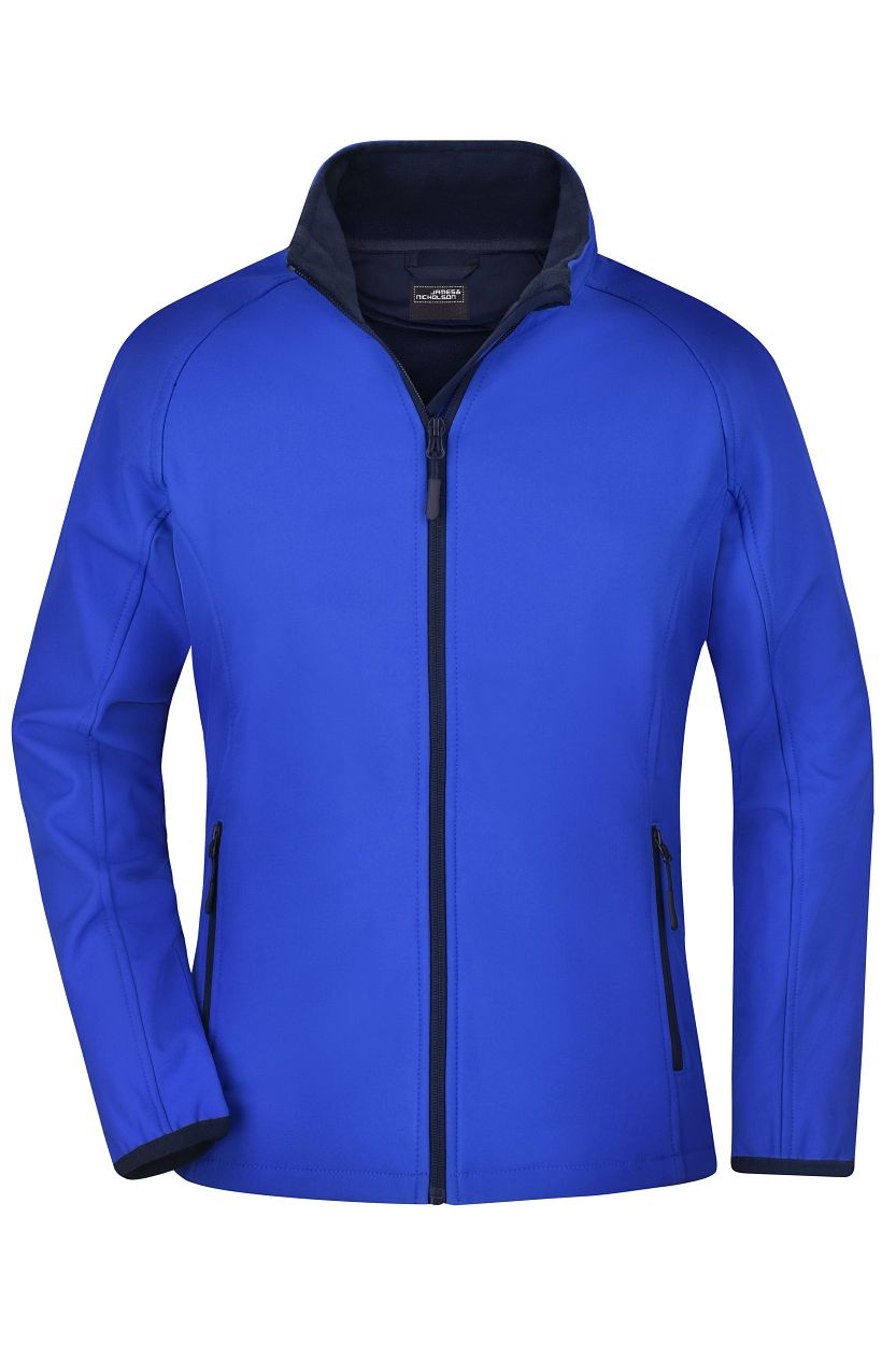 Ladies' Promo Softshell Jacket "JN1129" in Nautic-Blue/Navy, Größe 2XL - Daiber