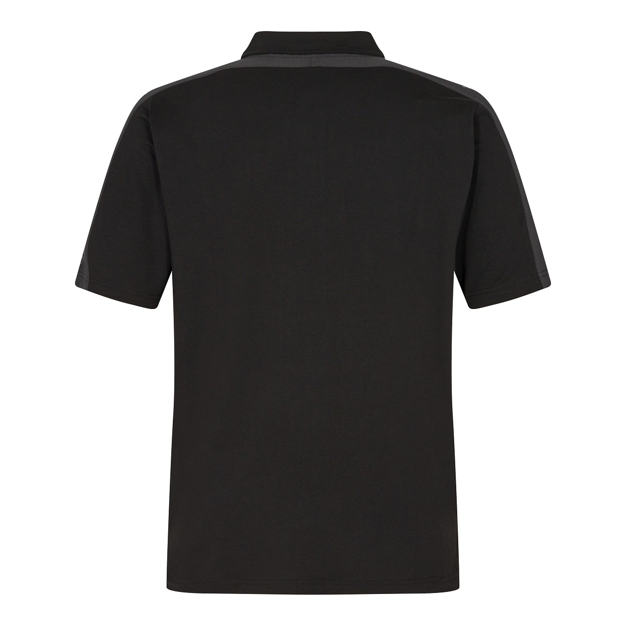 ENGEL Galaxy Poloshirt in Schwarz/Anthrazit Grau, Größe XS