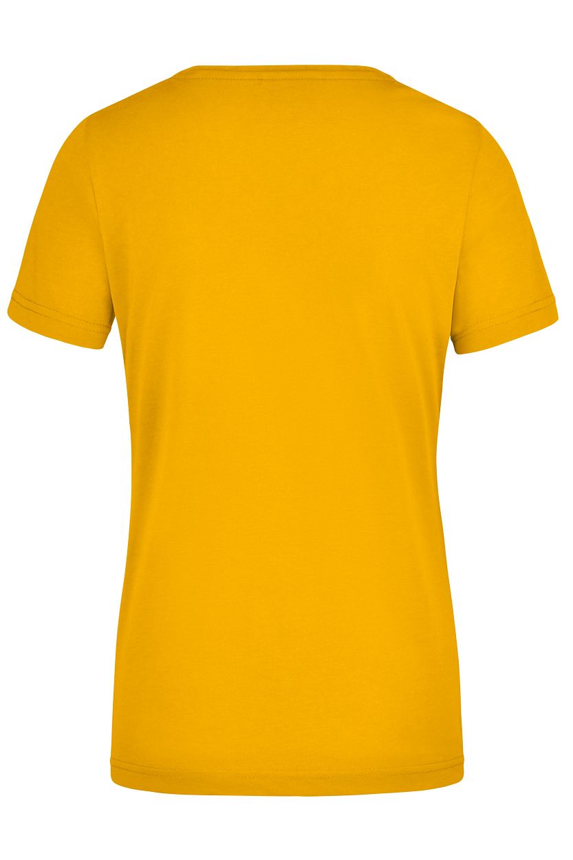 Ladies' Workwear T-Shirt "JN837" in Gold-Yellow, Größe 4XL - Daiber