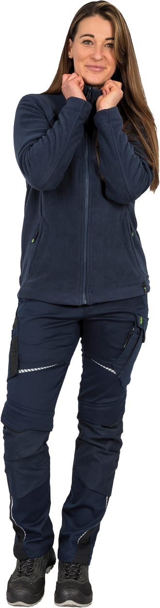 Polar-Fleecejacke Unisex CAFLJ, Gr. 2XL von Leibwächter