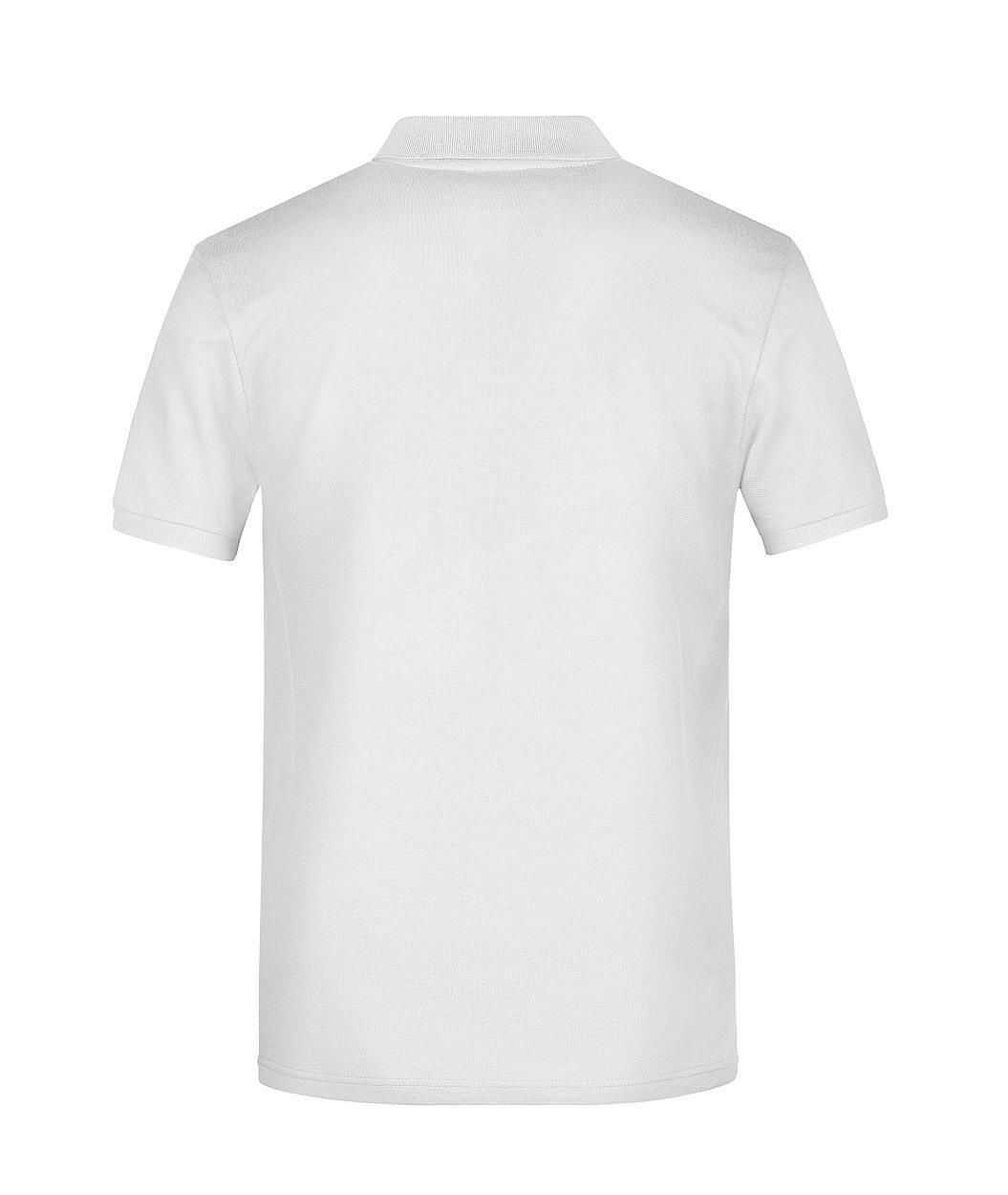 Promo Polo Man "JN792" in White, Größe 5XL - Daiber