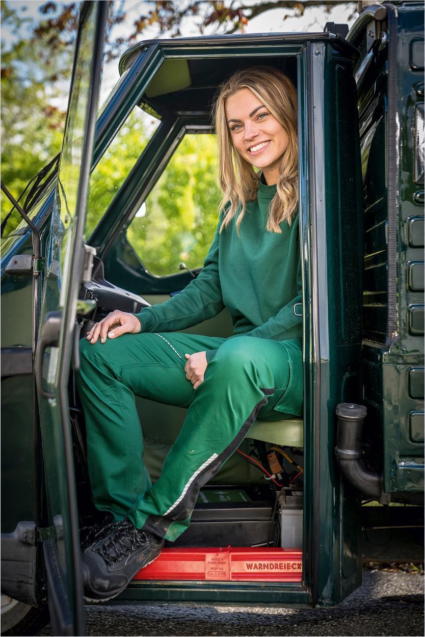 Rundhals-Sweater "Alex" Classic Line Grün LWSR, Gr. 2XL von Leibwächter