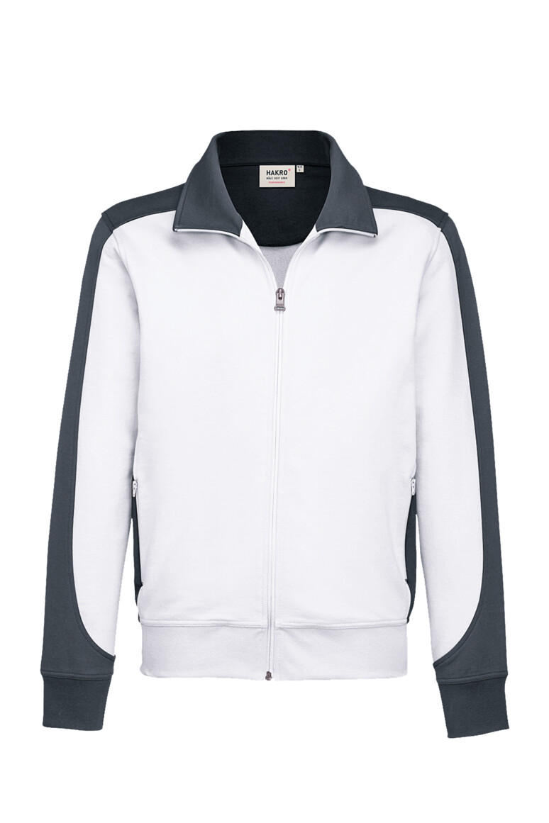 HAKRO 477 Sweatjacke Contrast MIKRALINAR®