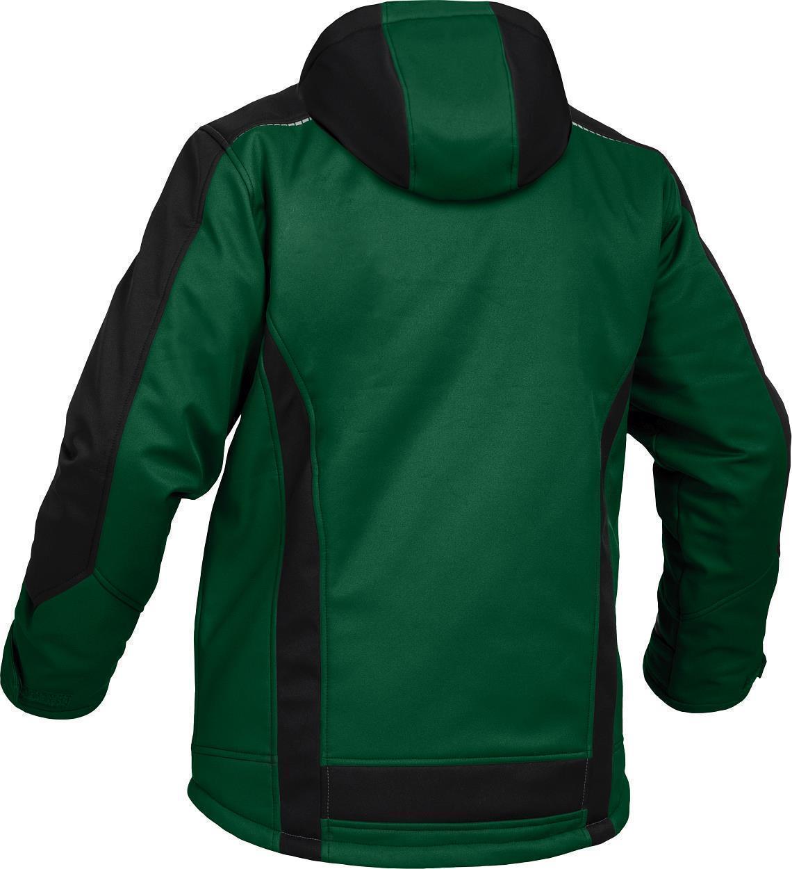 Winter-Softshelljacke Flex Line Grün/Schwarz FLEXI, Gr. 2XL von Leibwächter