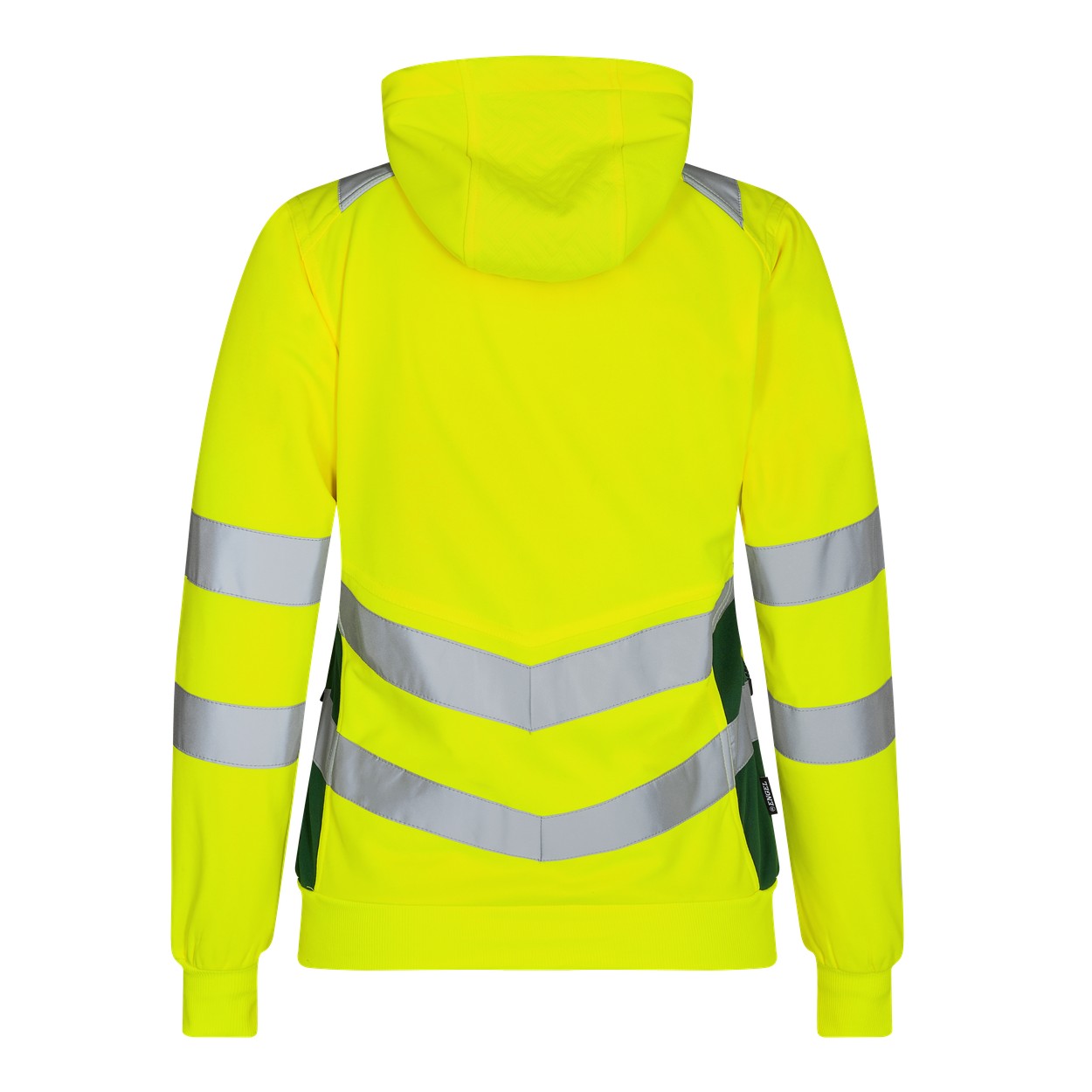 ENGEL Safety Damen Sweatcardigan in Gelb/Grün, Größe XS