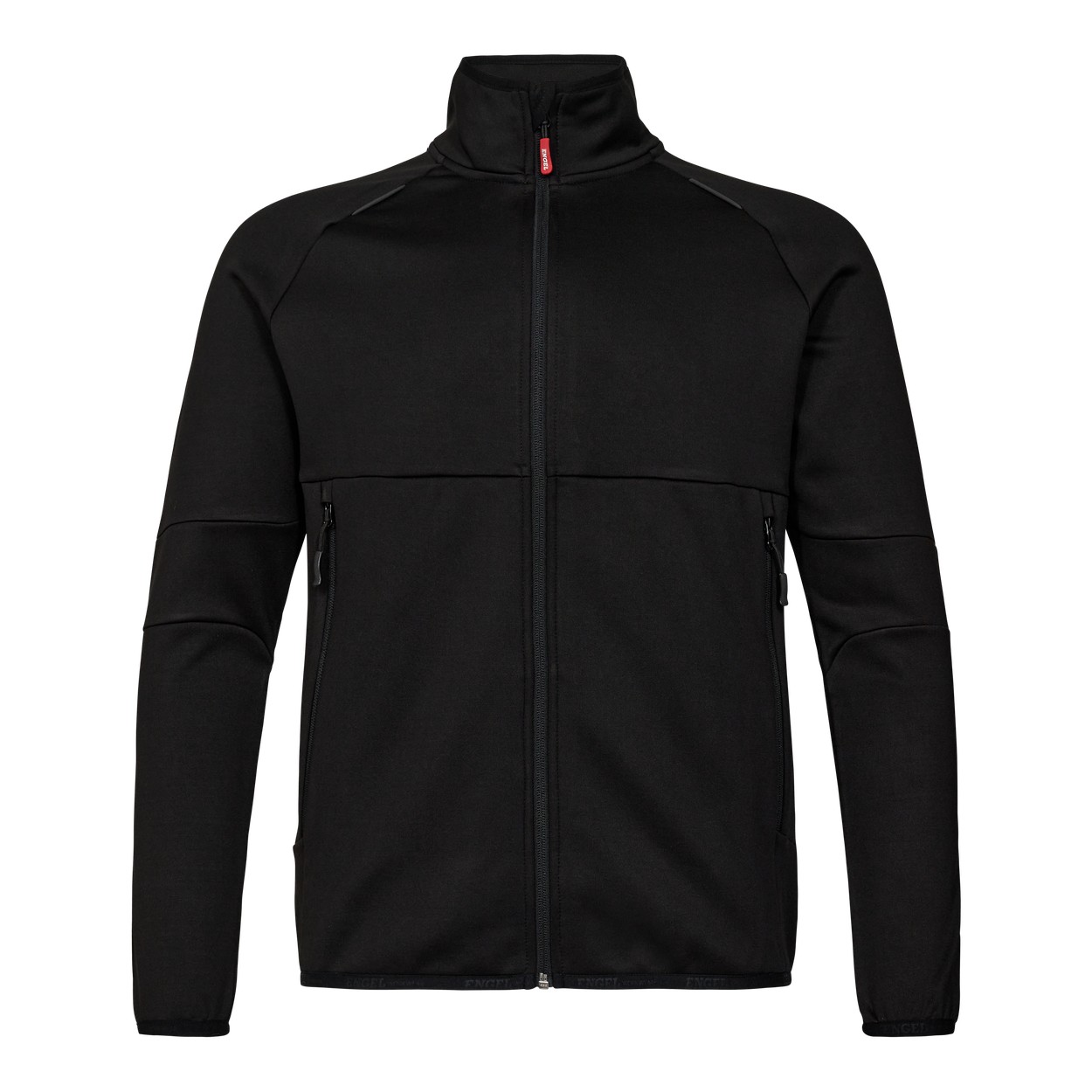 ENGEL Extend Midlayer-Cardigan in Schwarz, Größe XS