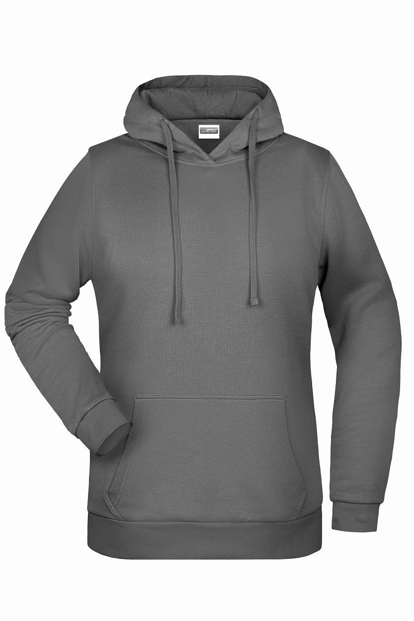 Ladies' Promo Hoody "JN795" in Dark-Grey, Größe 3XL - Daiber