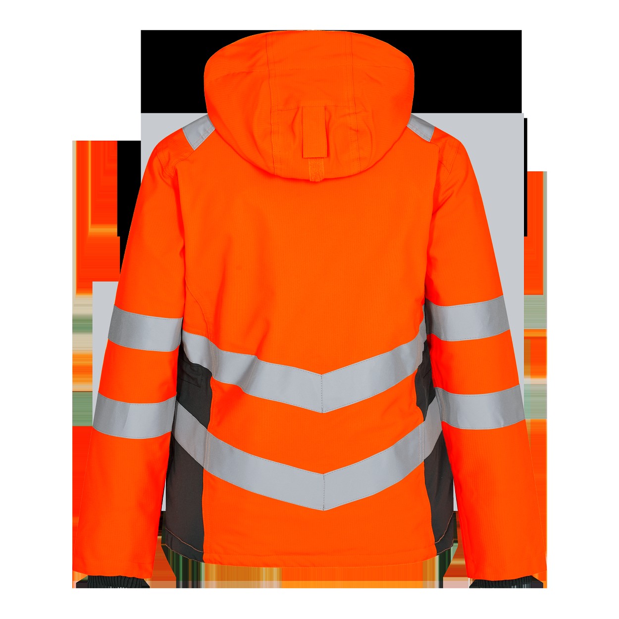 ENGEL Safety Damen Winterjacke in Orange/Anthrazit Grau, Größe XS