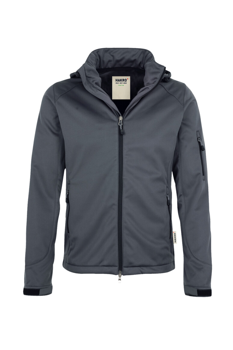 HAKRO 848 Softshelljacke Ontario in Anthrazit, Größe 6XL