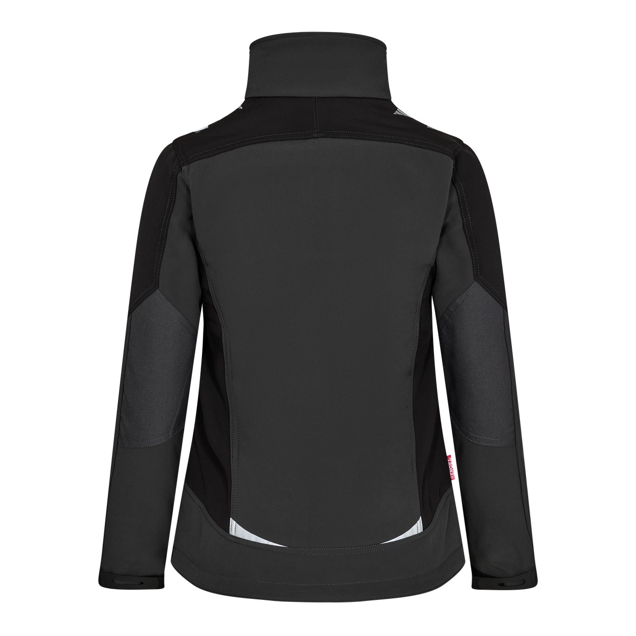 ENGEL Galaxy Damen Softshelljacke in Anthrazitgrau/Schwarz, Größe XS