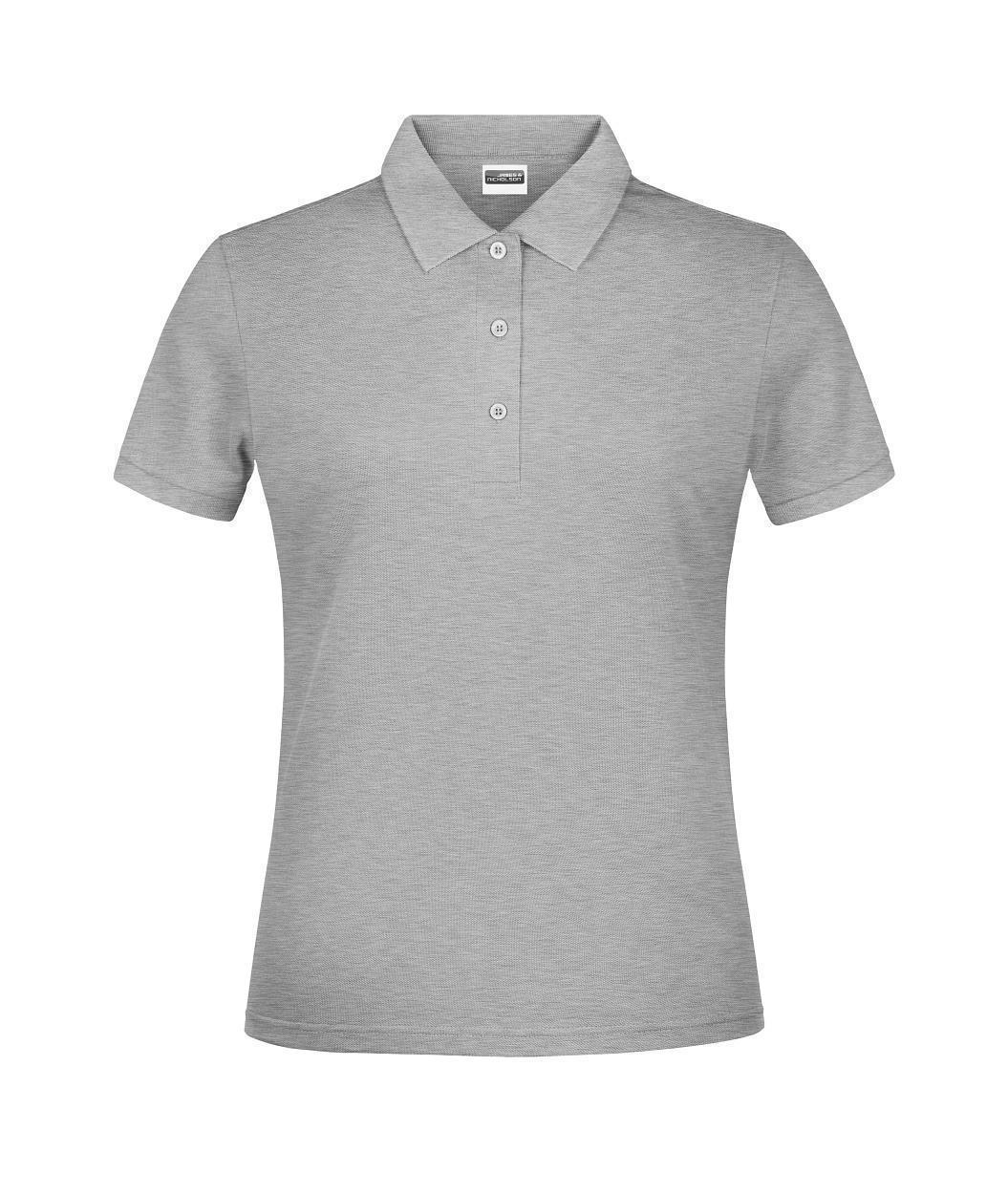 Promo Polo Lady "JN791" in Grey-Heather, Größe 3XL - Daiber