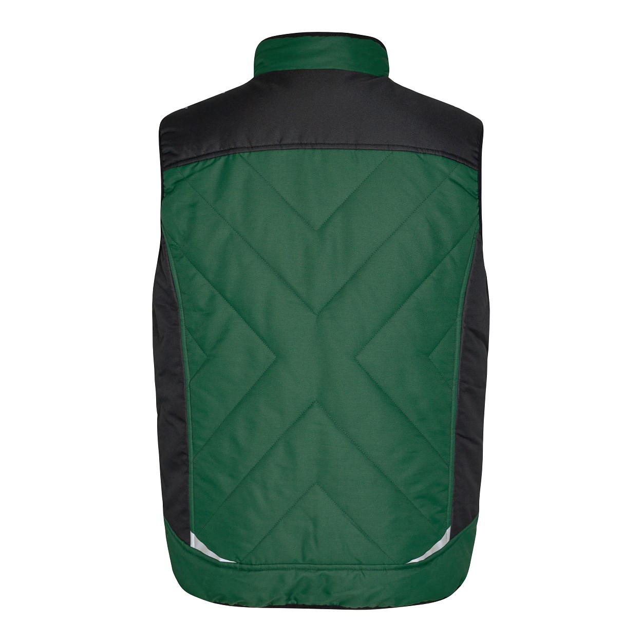 ENGEL Galaxy Stepp-Winterweste in Grün/Schwarz, Größe XS