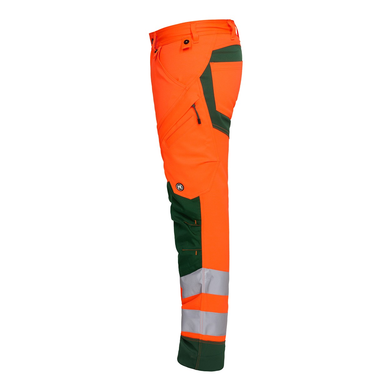 ENGEL Safety Hose in Orange/Grün, Größe 26