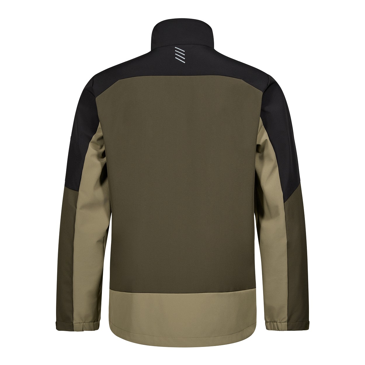 ENGEL Entire Softshelljacke in Forest Green/Schwarz, Größe XS