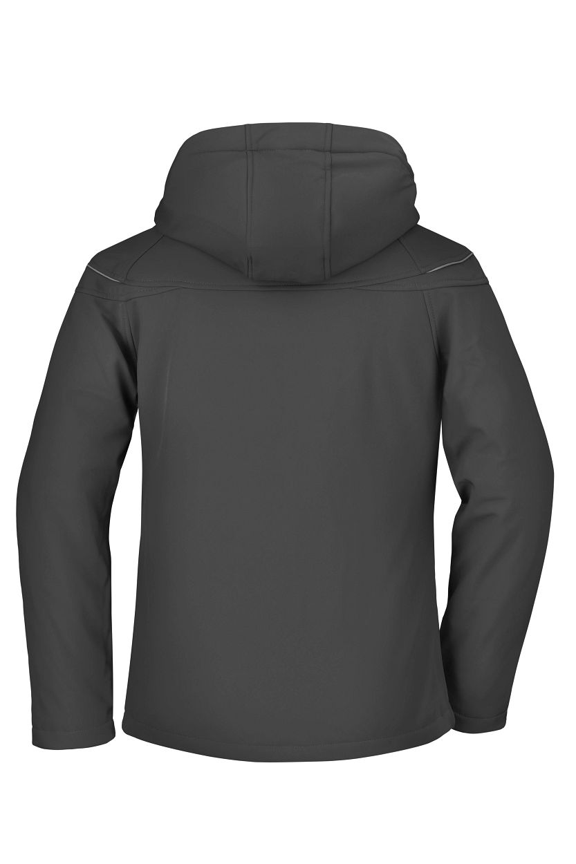 Ladies' Winter Softshell Jacket "JN1001" in Black, Größe 2XL - Daiber