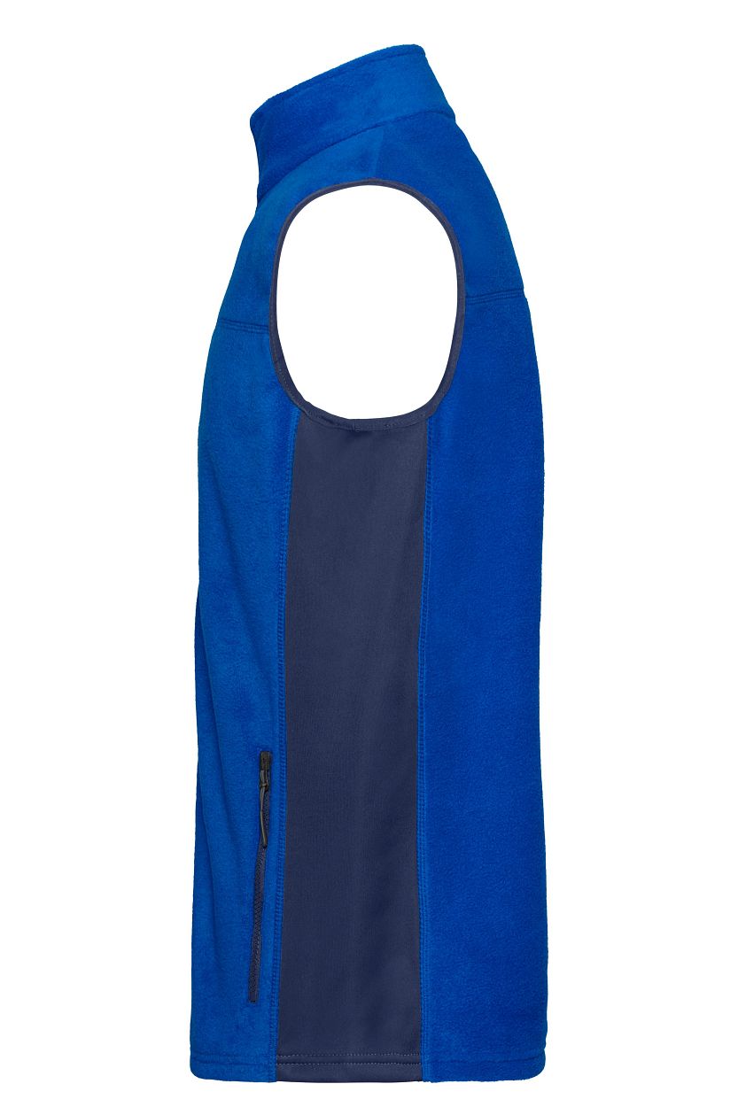 Workwear Fleece Vest - STRONG - "JN856" in Royal/Navy, Größe 6XL - Daiber