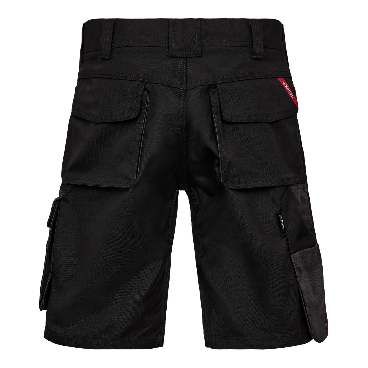 ENGEL Galaxy Arbeitsshorts in Schwarz/Anthrazit Grau, Größe 54