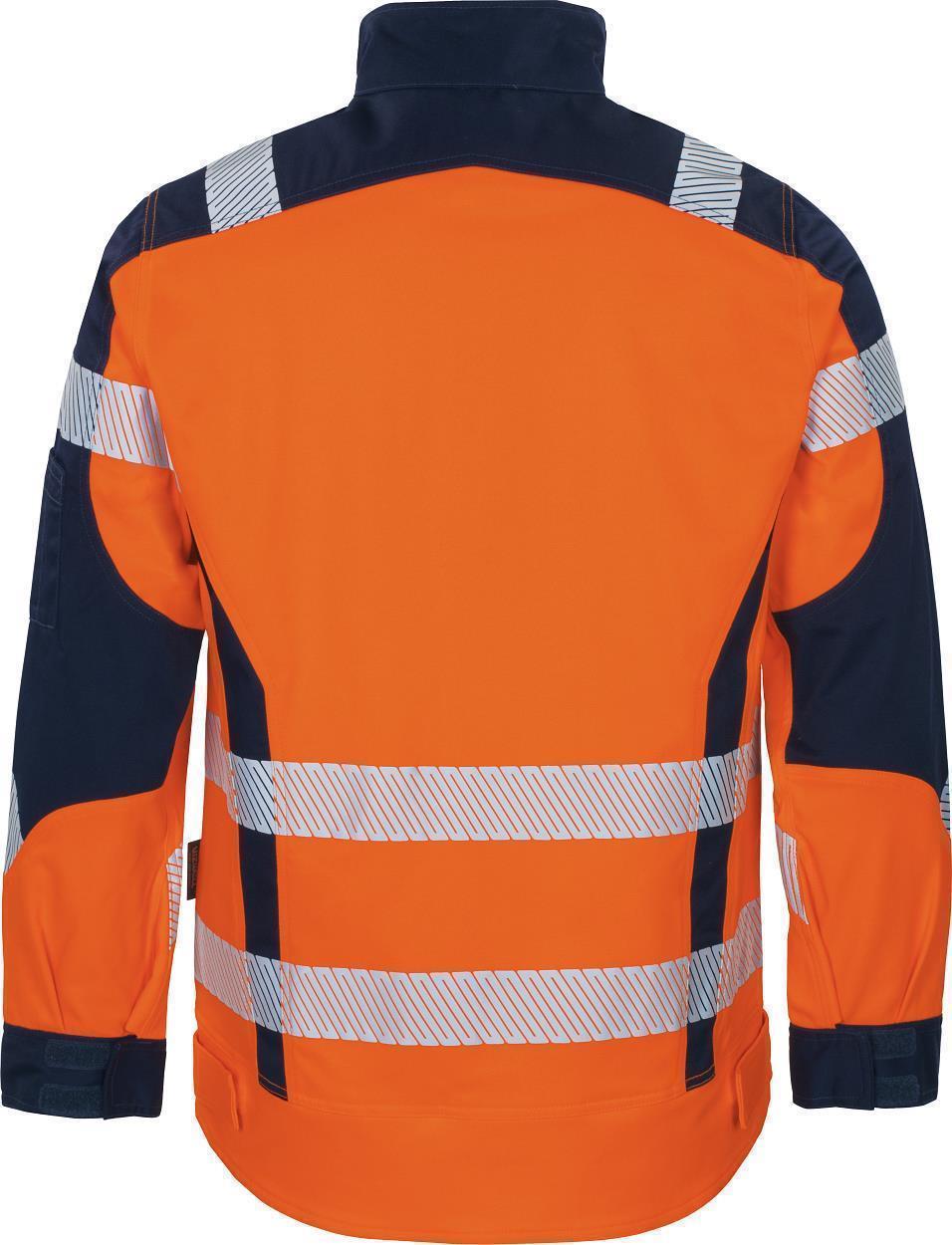 Jacke Flex-HiVis leuchtorange-marine in Gr. XXL von Vizwell
