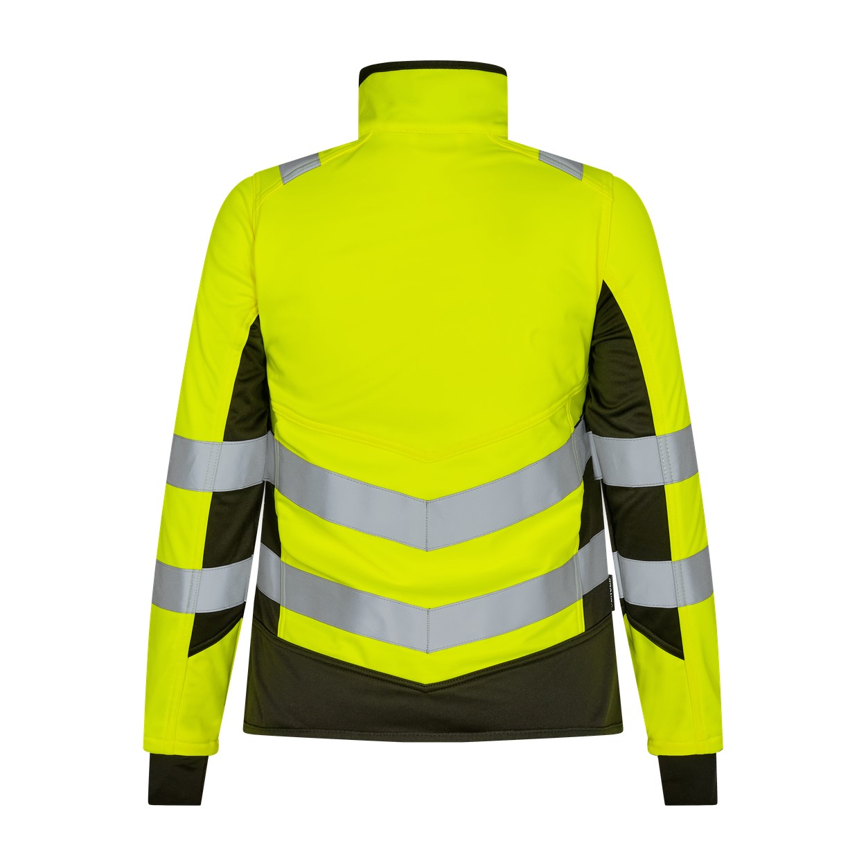 ENGEL Safety Damen Softshelljacke in Gelb/Schwarz, Größe XS