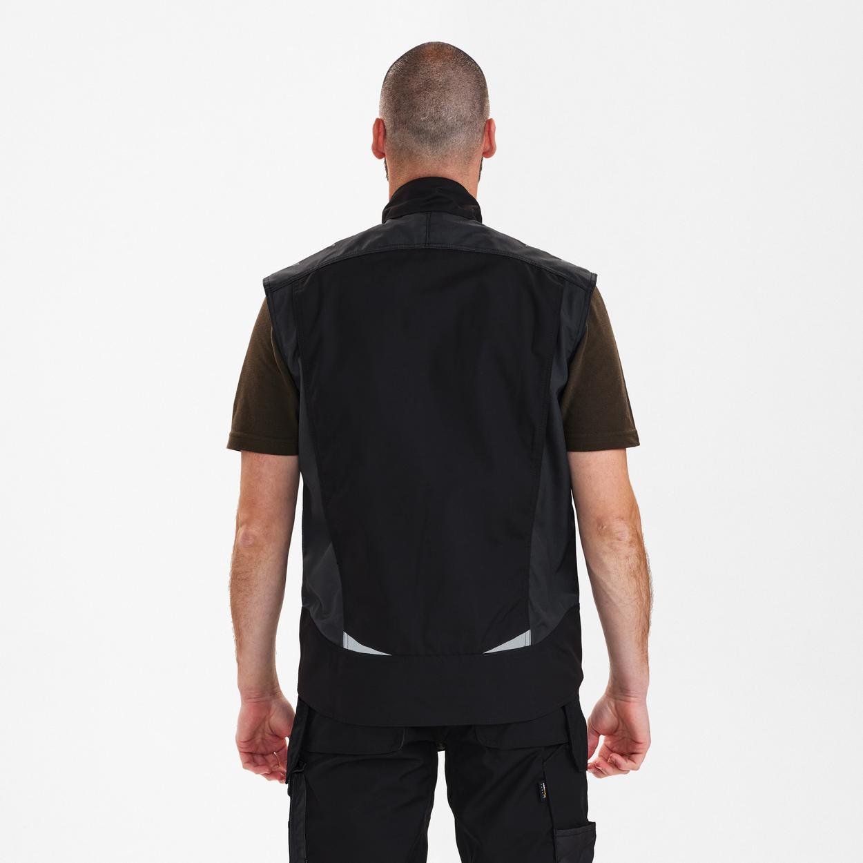 ENGEL Galaxy Serviceweste in Schwarz/Anthrazit Grau, Größe XS