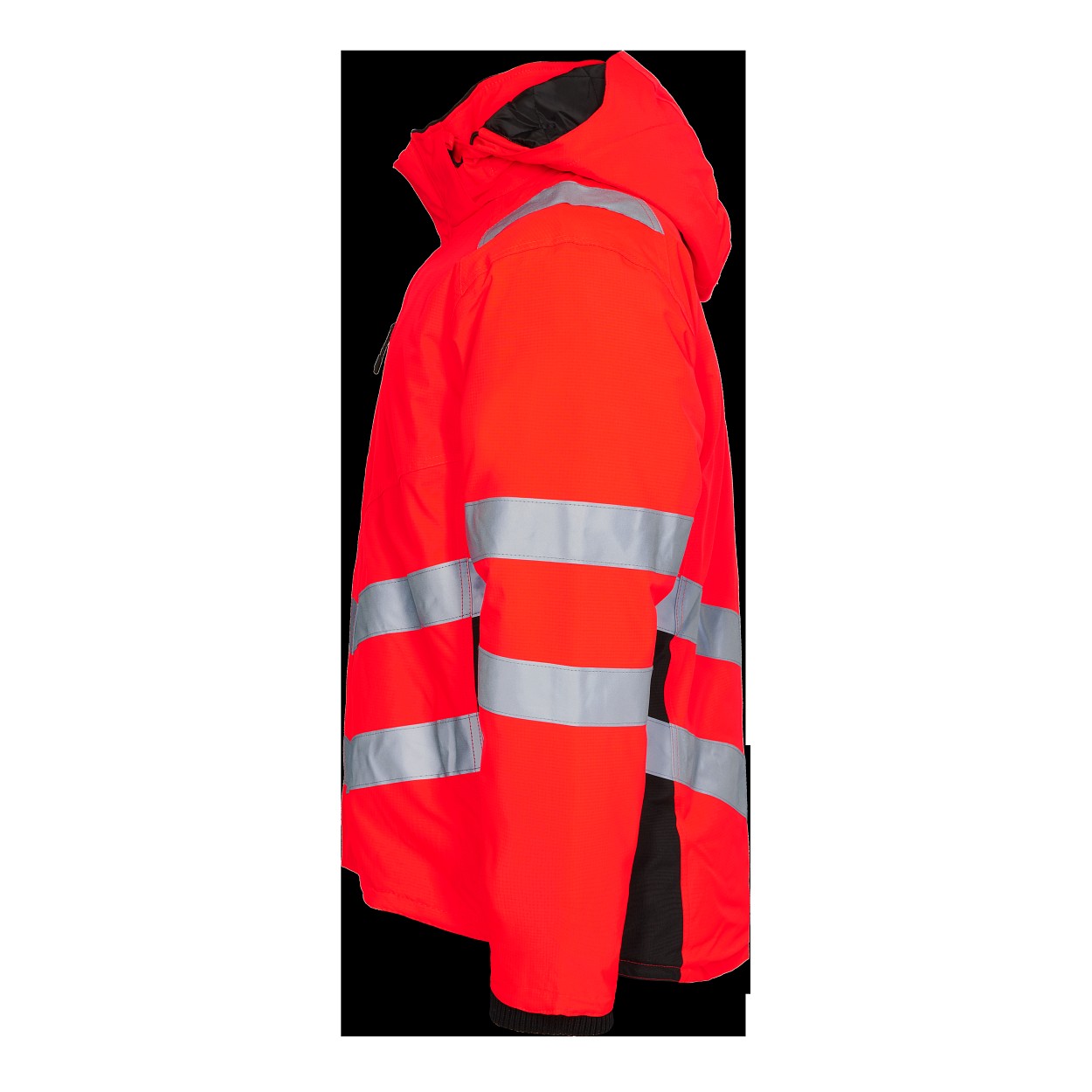ENGEL Safety Winterjacke in Rot/Schwarz, Größe XS