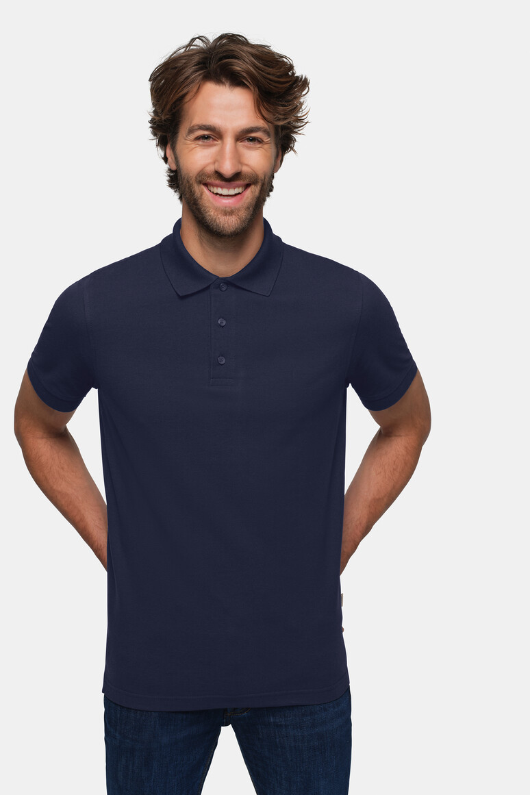 HAKRO 801 Poloshirt Pima-Baumwolle in Tinte HAKRO 801 Poloshirt Pima-Baumwolle in Tinte, Größe 3XL