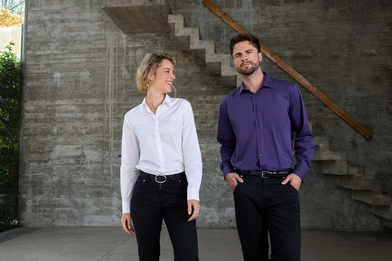 Men's Shirt - MODERN FIT - "JN1374" in White, Größe 3XL - Daiber