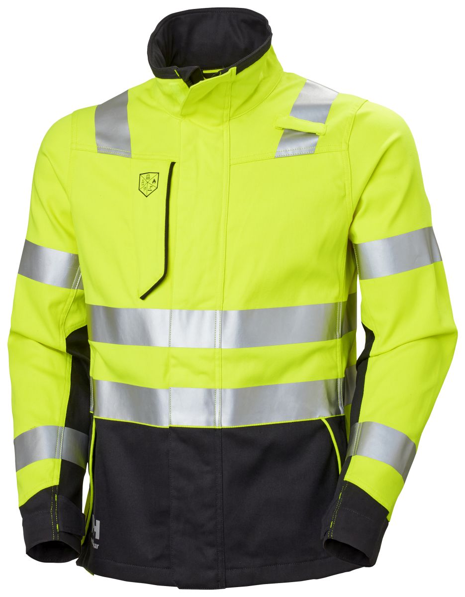 Warnschutz Winterjacke Fyre in Yellow, Gr. 4XL von Helly Hansen Workwear