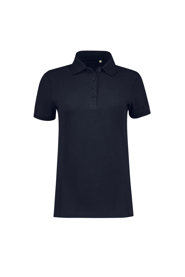 HAKRO 303 Label Free Damen Poloshirt Heavy MIKRALINAR® ECO in tinte, Größe 6XL