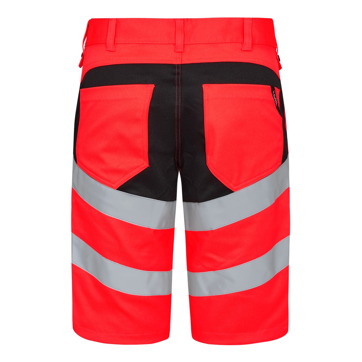 ENGEL Safety Arbeitsshorts mit 2-Wege-Stretch in Rot/Schwarz, Größe 54